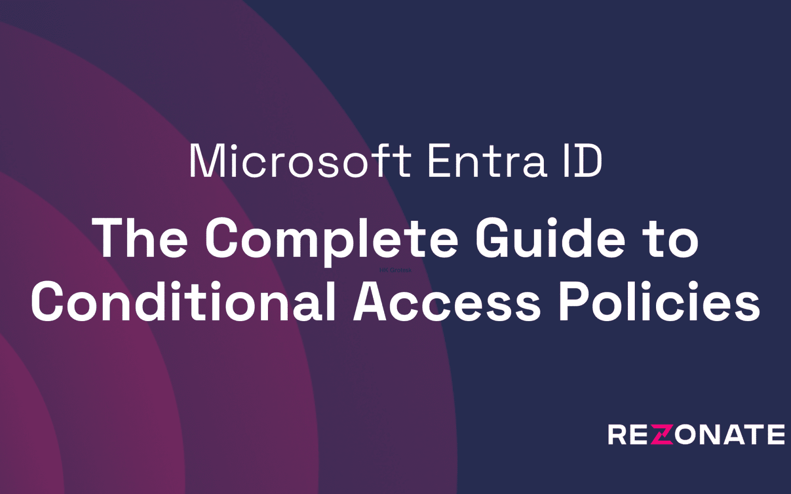 EntraID Conditional Access Policy Guide